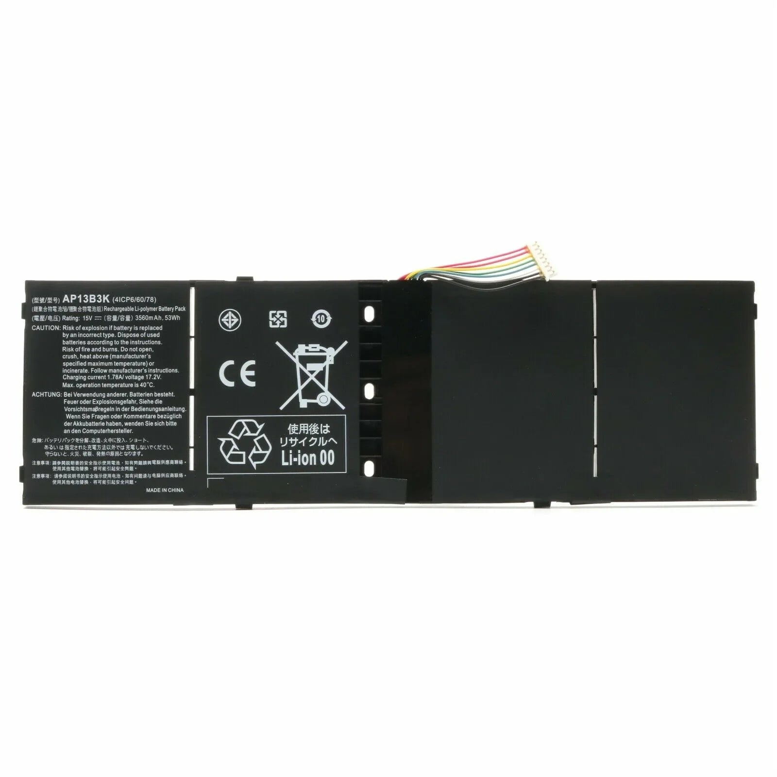 AP13B8K Acer Aspire V5-572 R7-571 V7-481 V7-482P M5-583 AP13B3K Laptop Battery