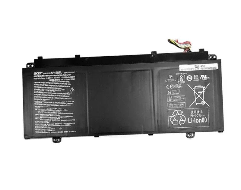 Compatible AP15O5L Acer ChromeBook R13 Series, Predator Triton 700 PT715-51-73ZP, Aspire S13 S5-371-52JR Laptop Battery