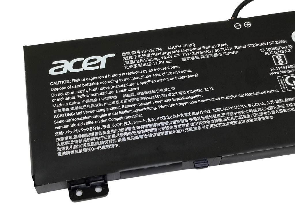 Compatible AP18E7M AP18E8M Acer Aspire Nitro 5 AN515 AN715 Helios 300 4ICP4/69/90 Laptop battery - Image 2
