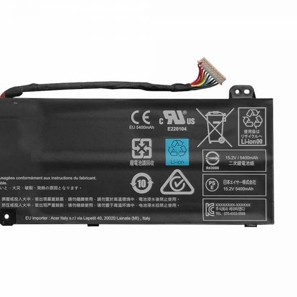 AP18JHQ Acer Predator Triton 500 PT515-51 Series, ConceptD 7 CN715-71 Laptop Battery - Image 3