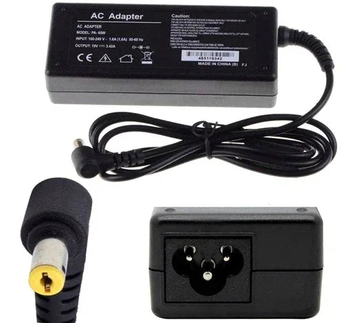 19V 3.42A 65W Laptop Charger compatible with PA-1650-69 Acer Aspire E1-522-3442 E1-531-2686