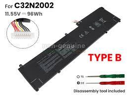 Asus ZenBook Pro C32N2002 Laptop Battery for 15 UX535 - .com