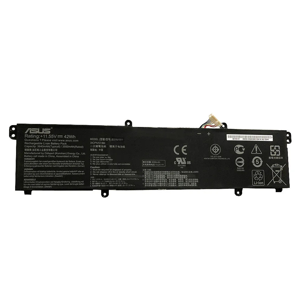 Compatible B31N1911 Asus VivoBook Flip 14 TM420IA-EC043T, F413FF, K433FA Laptop Battery