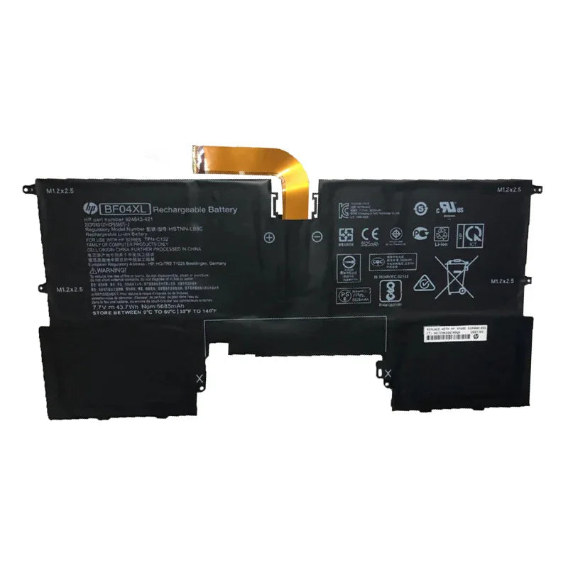 Compatible BF04XL Battery for HP Spectre 13-V115TU Series, Spectre 13-AF031NG, HSTNN-LB8C, 924843-421 Laptop