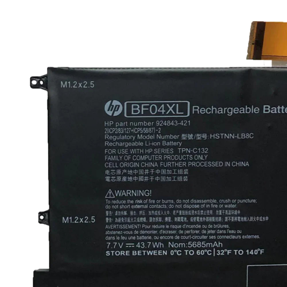 Compatible BF04XL Battery for HP Spectre 13-V115TU Series, Spectre 13-AF031NG, HSTNN-LB8C, 924843-421 Laptop - Image 2