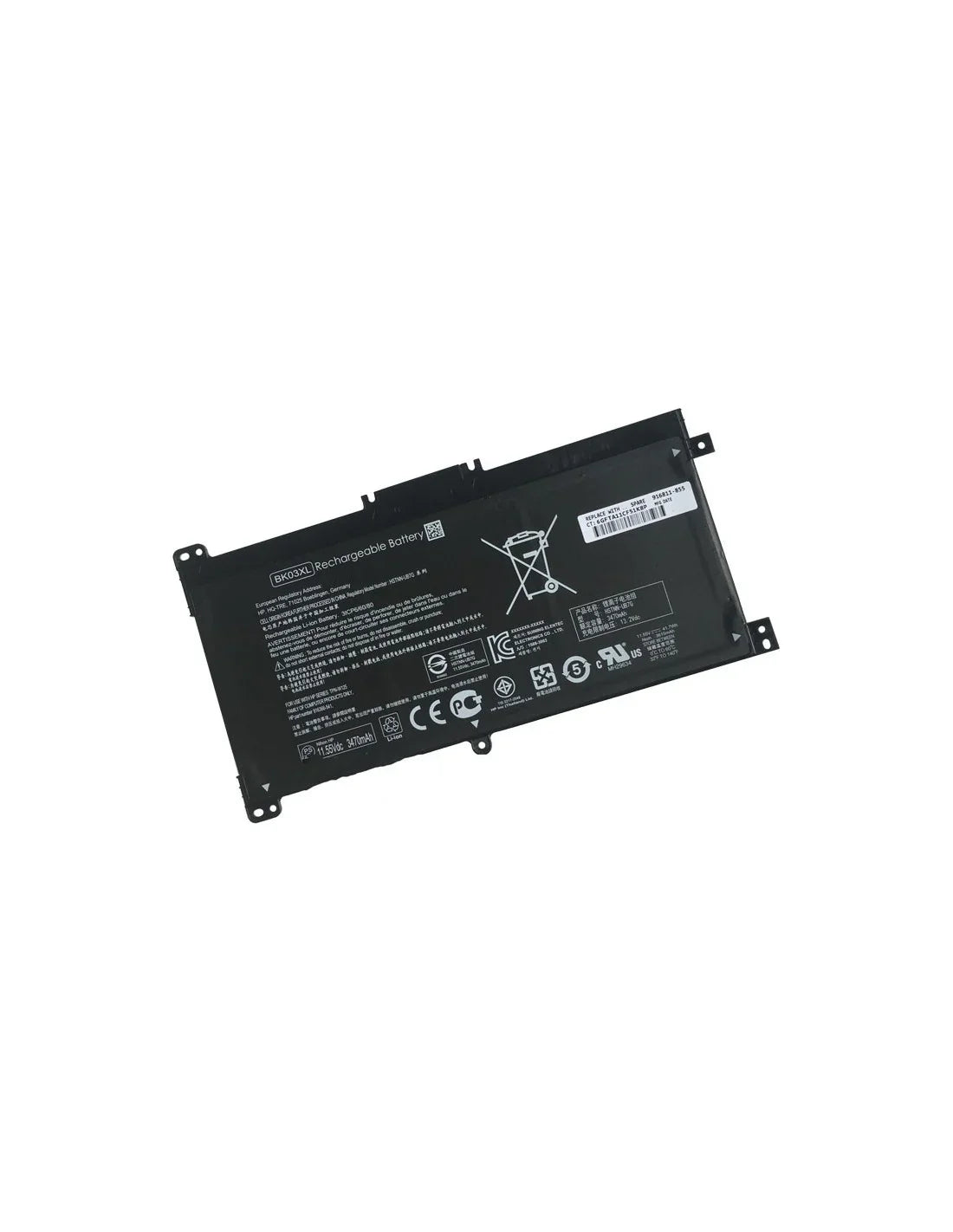 HP Pavilion x360 14-BA016UR, BK03XL HSTNN-UB7G 916366-541 Replacement Laptop Battery - Image 2