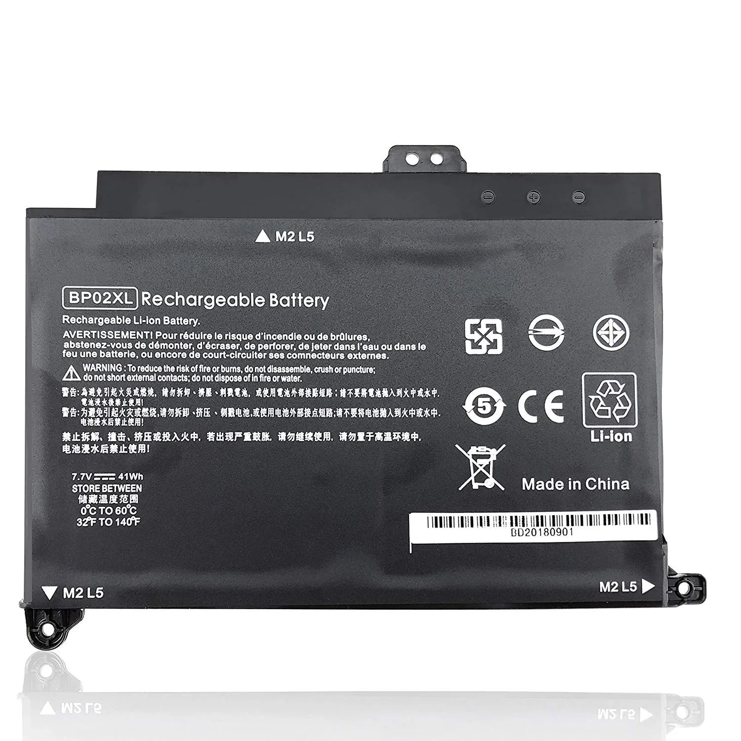 BP02XL HP Pavilion 15-AU000 15-AU010WM 15-AU123CL 15-AU018WM 15-AU020WM Notebook Battery