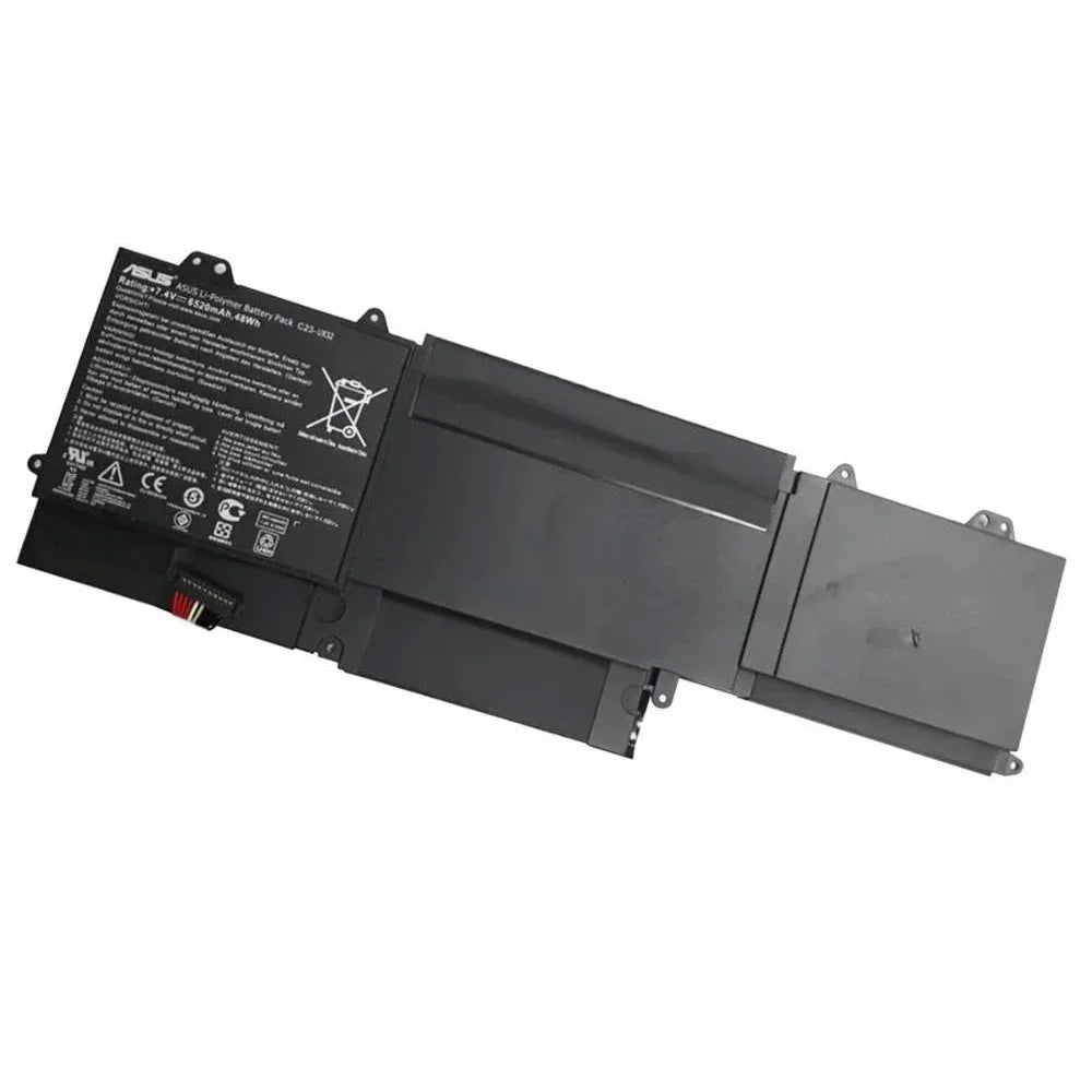 Compatible 7.4v 48Wh 6520mah C23-UX32 Asus VivoBook U38N U38K U38DT U38N-C4004H Zenbook UX32 UX3A UX32VD UX32LA Laptop Battery