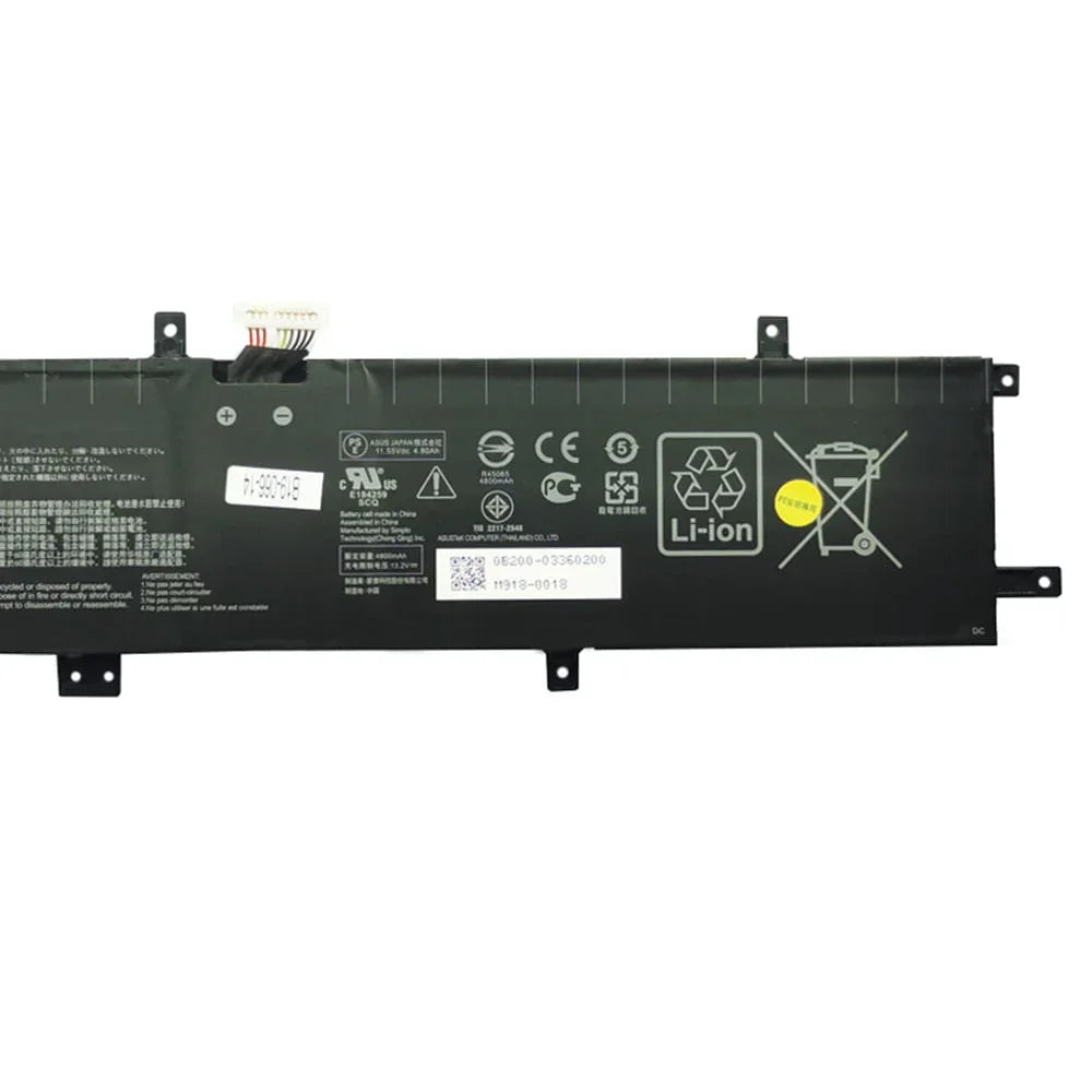 C31N1834 Compatible Asus ProArt StudioBook 17 W700G2T, ProArt StudioBook Pro 17 H700 Laptop Battery - Image 3