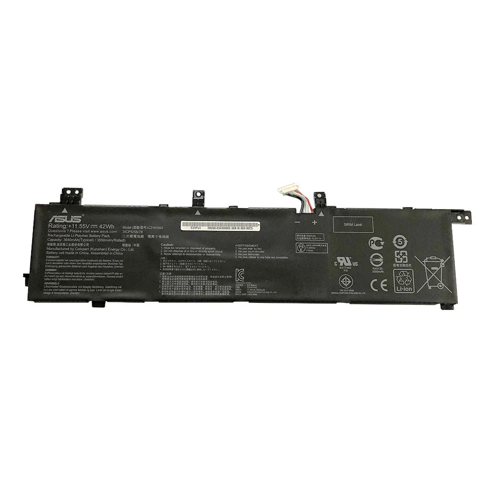C31N1843 Compatible Asus VivoBook S14 S432FL-SP1205T, VivoBook S15 S532FA-BN002T Laptop Battery