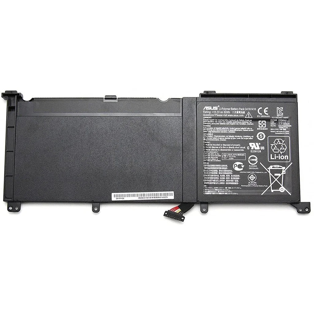 60Wh Compatible C41N1416 Asus ZenBook Pro UX501L ZenBook Pro UX501J ZenBook Pro UX501JW Tablet Battery