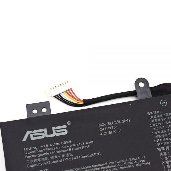Compatible C41N1731 Asus ROG Scar II GL504GV-ES015T, ROG Strix HERO II G515GV-ES070R Laptop Battery - Image 2
