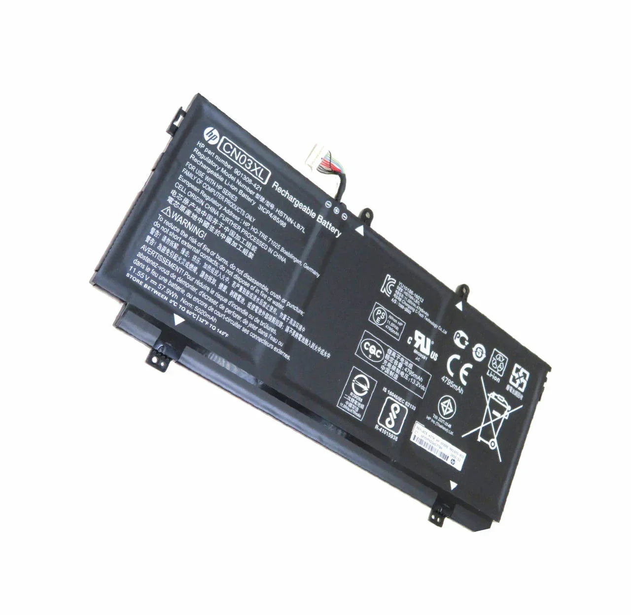 Compatible CN03XL HP Envy 13-AB001 13-AB099 13T-AB000 901308-421 HSTNN-LB7L Laptop battery