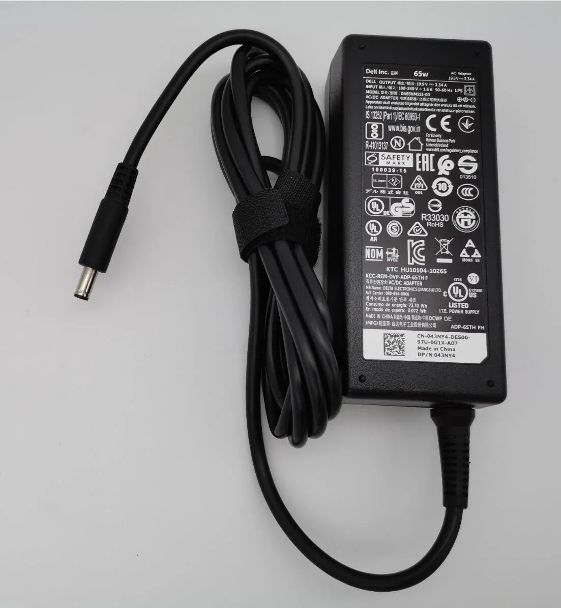 65W Compatible Dell Latitude 3480, Inspiron 18 1810, Inspiron 15 7560, Inspiron 13 7348, XPS 12,13 Series Laptop Adapter