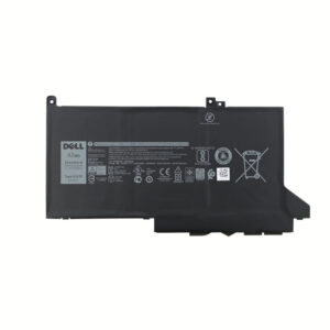 Compatible DJ1J0 Dell Latitude 12 7000, 7280, 7480 Series [ 11.4V, 42WH] - Black Notebook Laptop Battery