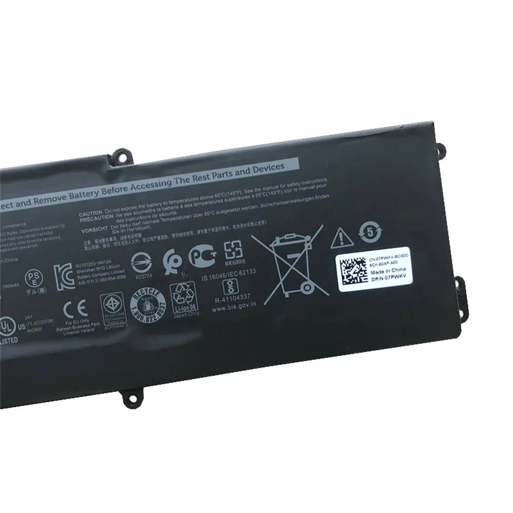 Compatible 7PWKV Dell Alienware Area 51m ALWA51M DT9XG, ALWA51M-D1735DB Laptop battery - Image 3