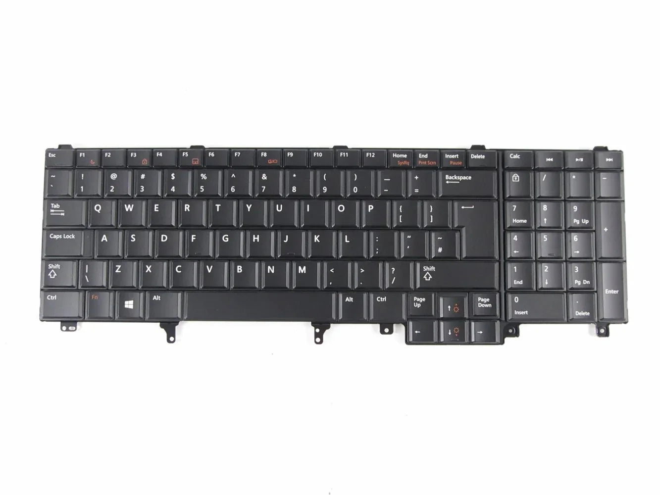 Dell Precision M4600 M4700 M4800 M6600 Latitude E5520 E5530 E6520 E6530 Non-Backlit Keyboard