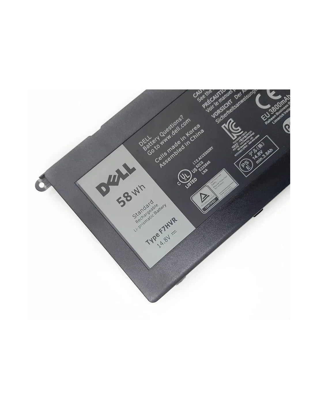 Compatible 14.8V 58Wh F7HVR T2T3J Dell Inspiron 17 7000 7737 7746 14 15 15R 5545, Inspiron 15 7537 Series 14-7437 Laptop Battery - Image 2