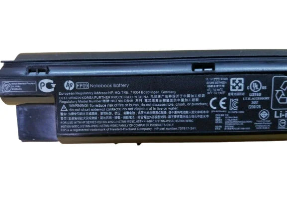 93Wh Compatible FP09 HP ProBook 440 445 450 455 470 G0 G1 PC 708458-001 Laptop Battery - Image 2