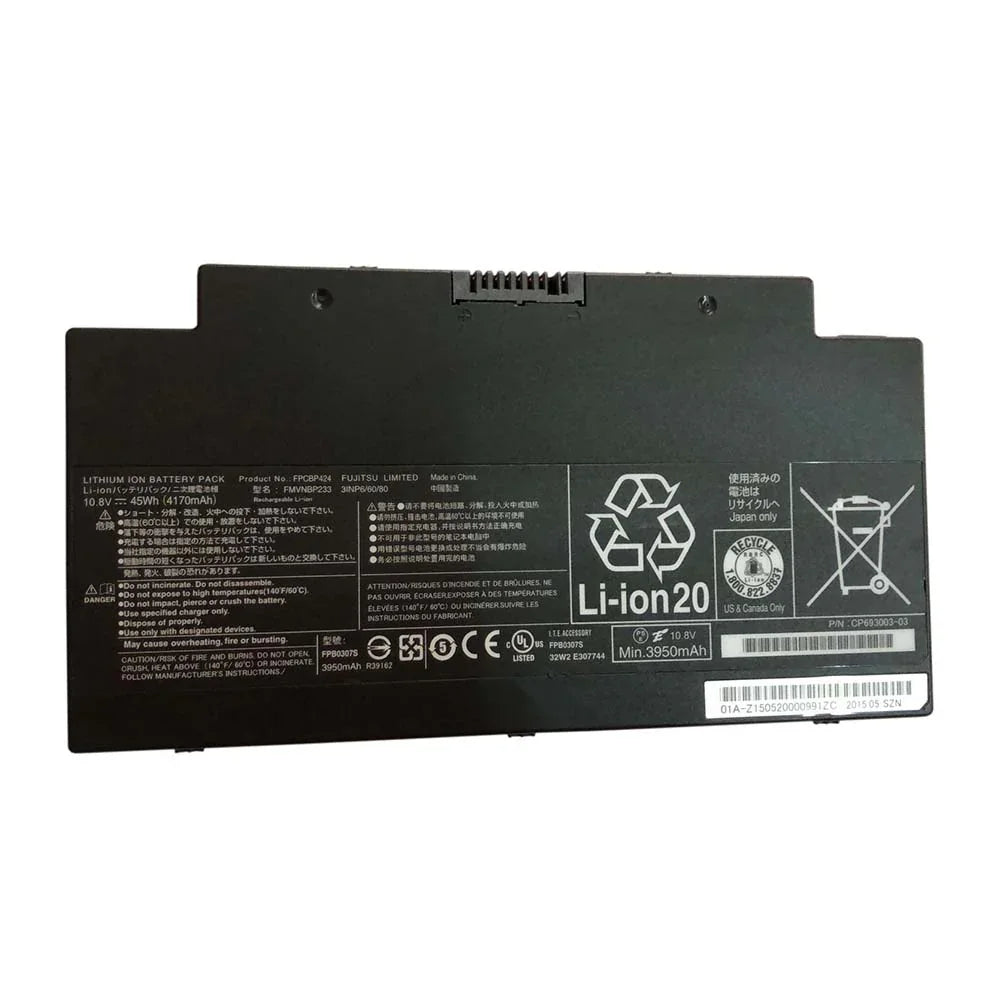 Compatible FPCBP424 FMVNBP233 Fujitsu LifeBook FPCBP424 FMVNBP233 Laptop Battery