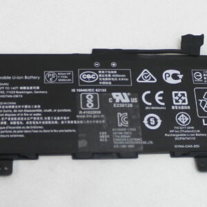 GB02XL Compatible HP ChromeBook 14-DB0051CL 7.7V - 47.3Wh L42583-005 Laptop Battery