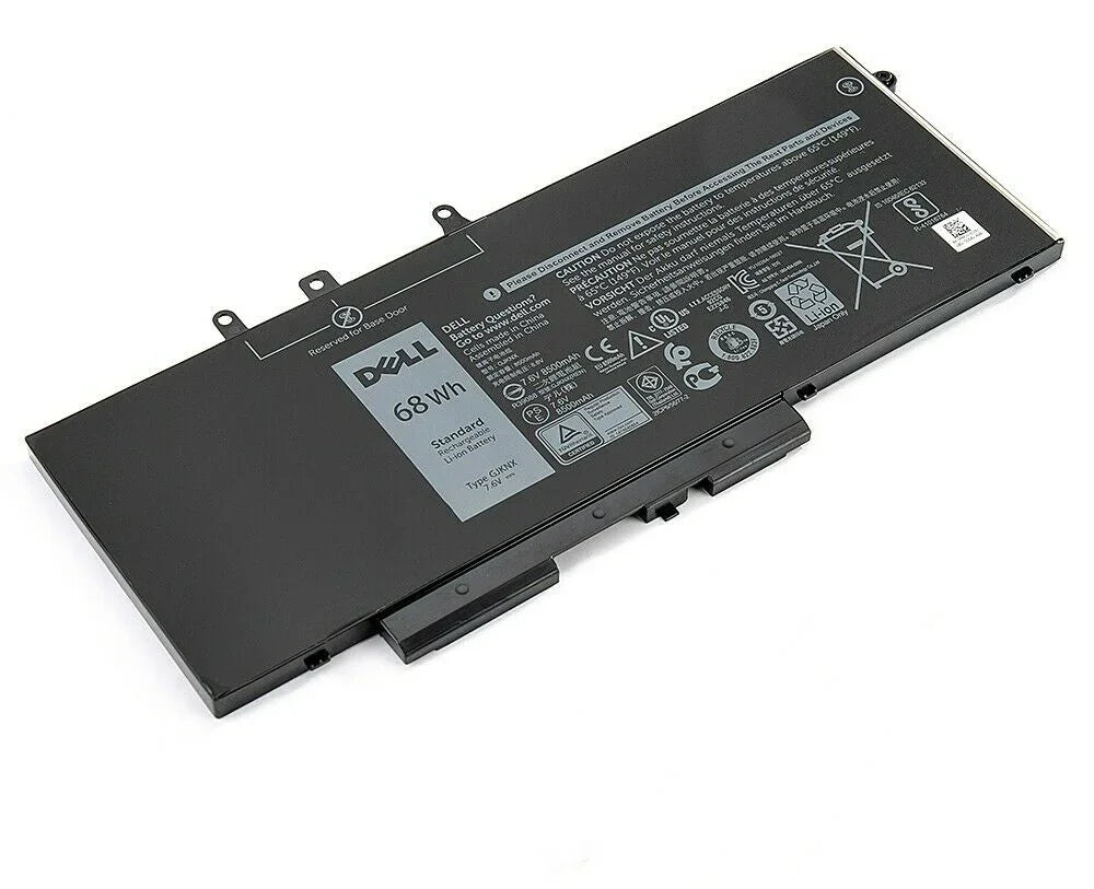Compatible GJKNX Dell Latitude 5480 5580 5490 5590 5491 5591 5495 5488 Precision 15 3520 Laptop Battery