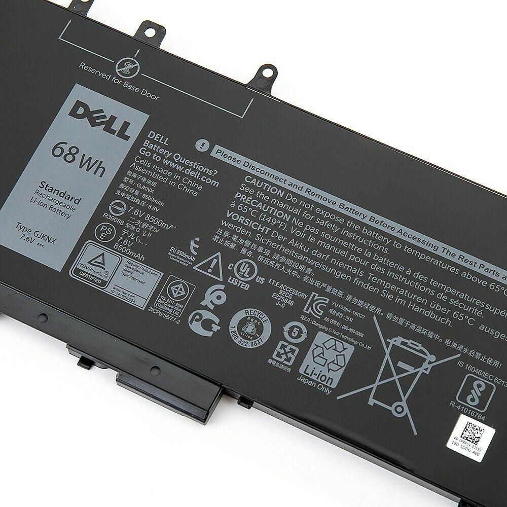 Compatible GJKNX Dell Latitude 5490, 5280, 5580, 5480, GD1JP 7.6V 8500mAh Laptop battery - Image 3