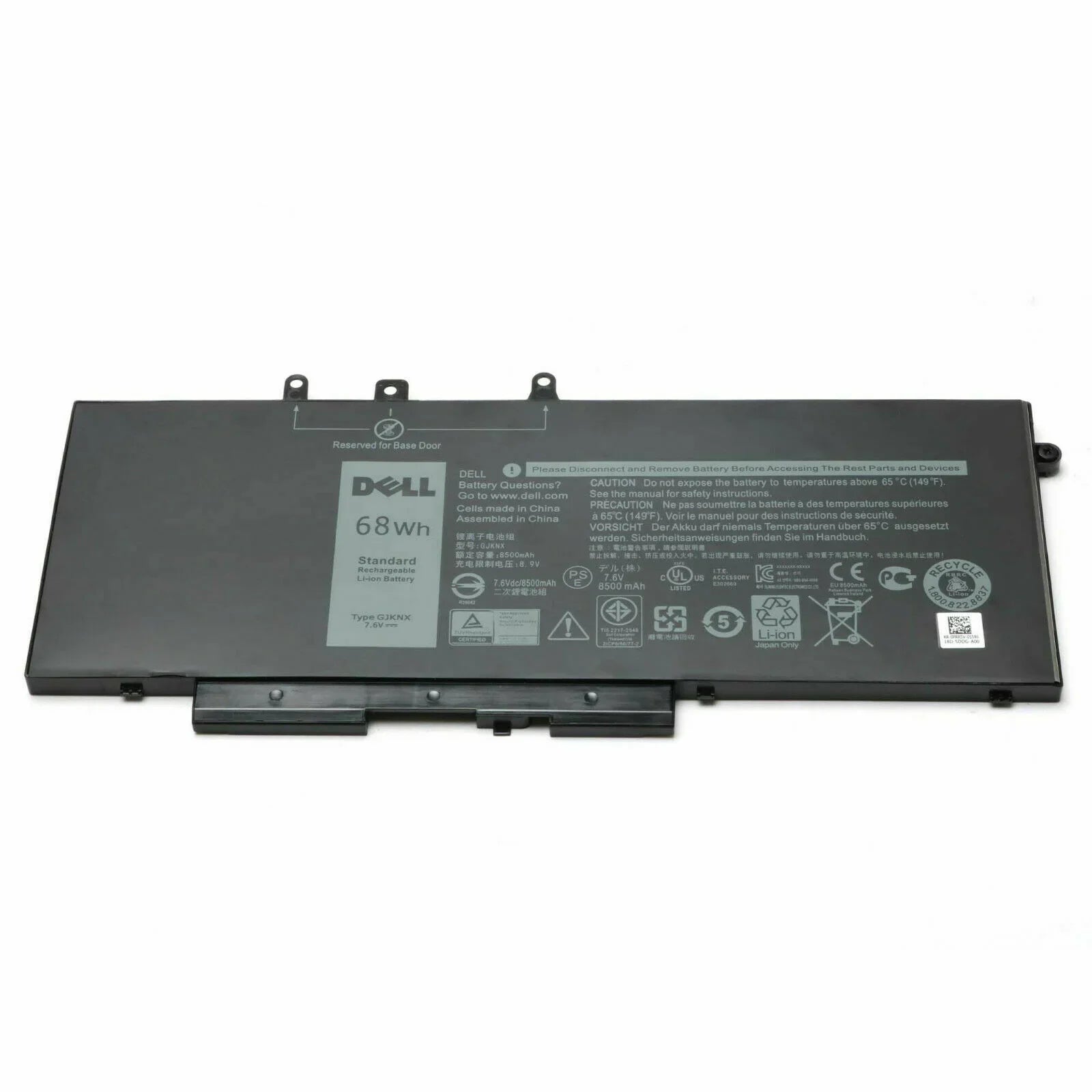 Compatible GJKNX Dell Latitude 5480 5580 5490 5590 5491 5591 5495 5488 Precision 15 3520 Laptop Battery - Image 3