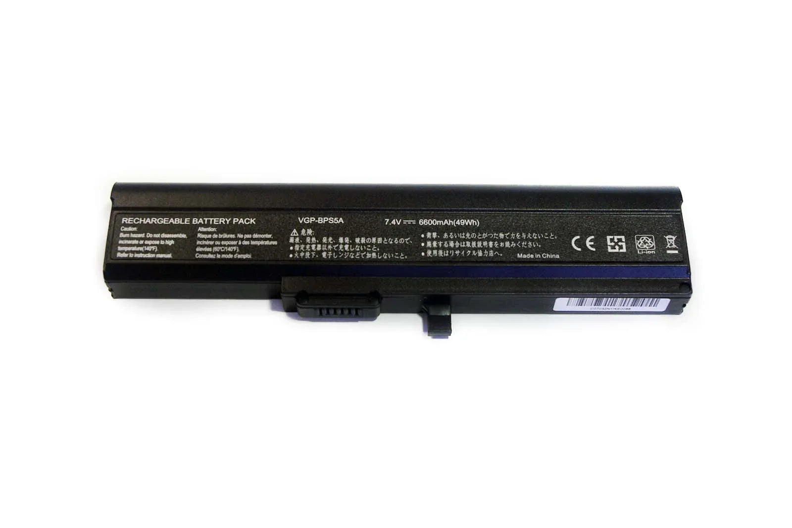 Sony VGN-TX16C, VAIO VGN-NS235J/P, VAIO VGN-NS235J/S, VGP-BPL21 Laptop Battery