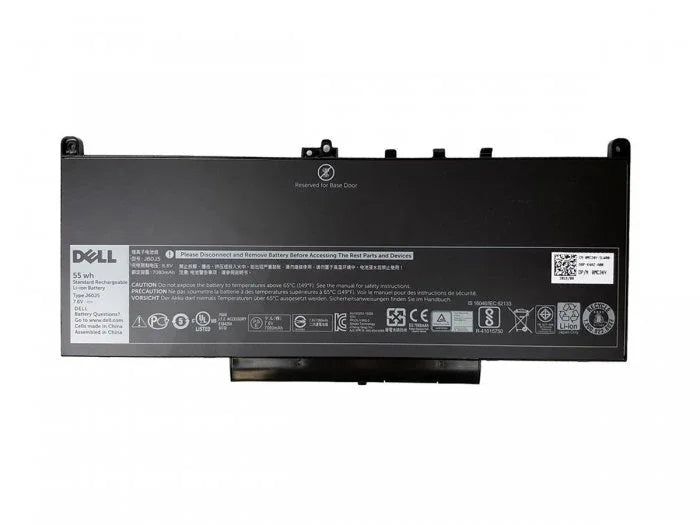 55Wh Compatible MC34Y 242WD 1W2Y2 J60J5 Dell Latitude E7270 E7470 Tablet Laptop Battery - Image 2
