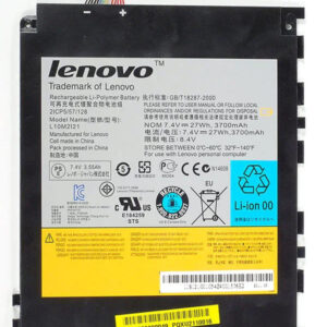7.4V 27Wh L10M2I21 Tablet Battery compatible with Lenovo IdeaPad K1 121001054 Laptop Rechargeable Li-ion Batteries