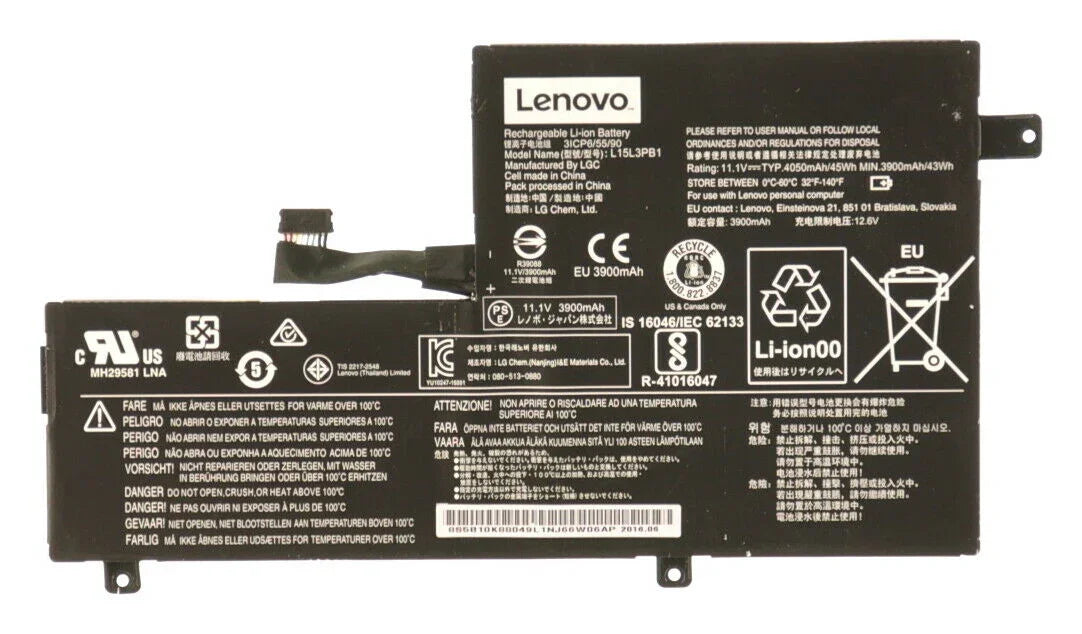 Compatible L15C3PB1 Lenovo IdeaPad 330S series, IdeaPad 320S-14IKB(80X400HJGE) Laptop Battery