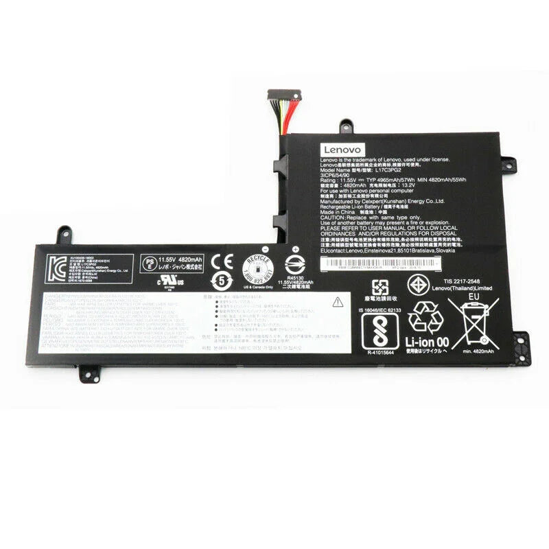57Wh Compatible Lenovo Legion Y7000, Legion Y740, L17C3PG2 Laptop Battery - Image 2