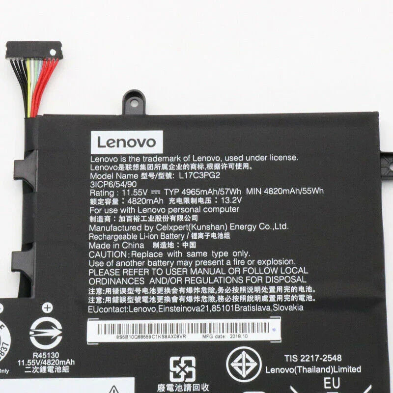57Wh Compatible Lenovo Legion Y7000, Legion Y740, L17C3PG2 Laptop Battery - Image 3