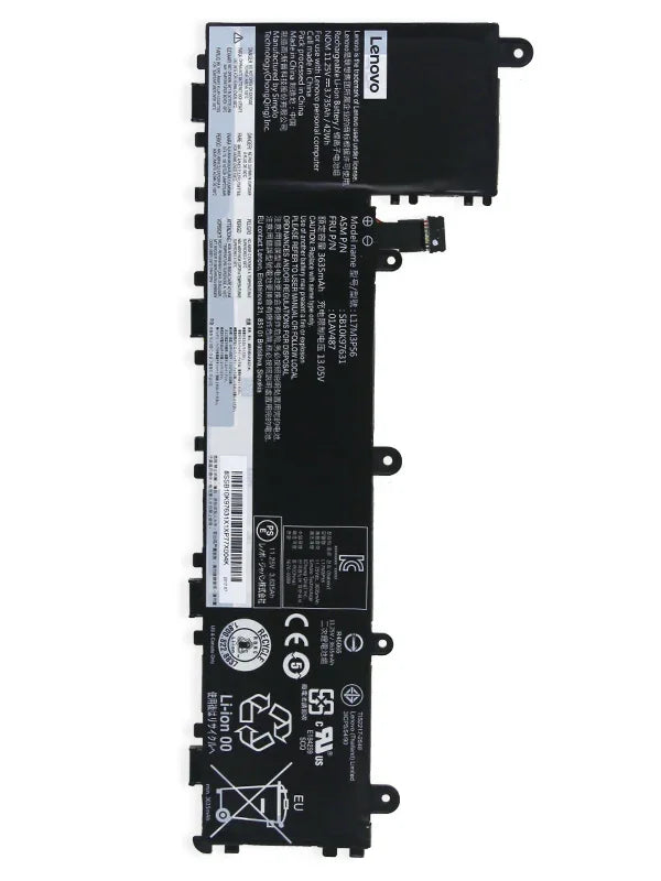 L17M3P56 Compatible Lenovo Yoga 11E 20LQ 5th L17L3P54 01AV486 SB10K97630 L17L3P56 01AV487 SB10K97631 SB10K97631 01AV487 Laptop Battery - Image 2