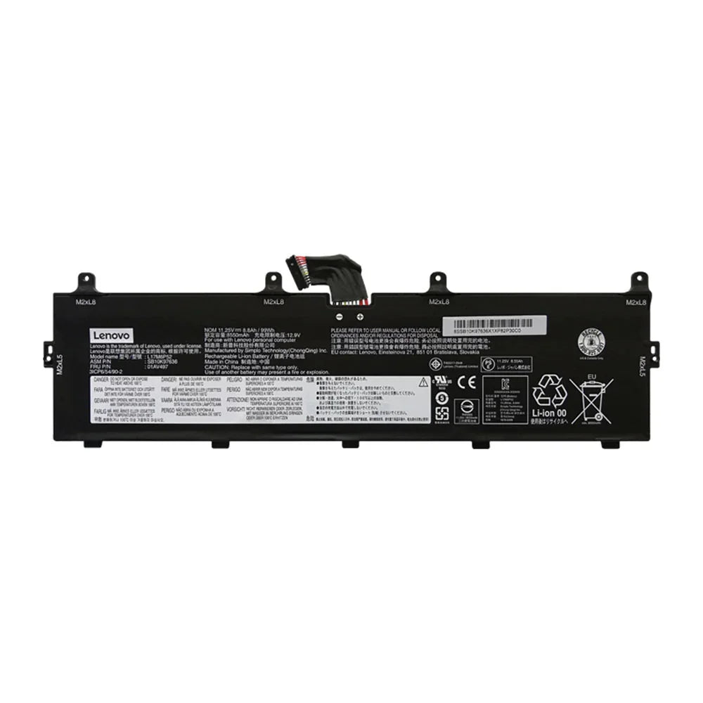 L17M6P52 Compatible Lenovo ThinkPad P72(20MB/20MC), ThinkPad P73-20QR0026GE, P73-20QR002DGE Laptop Battery