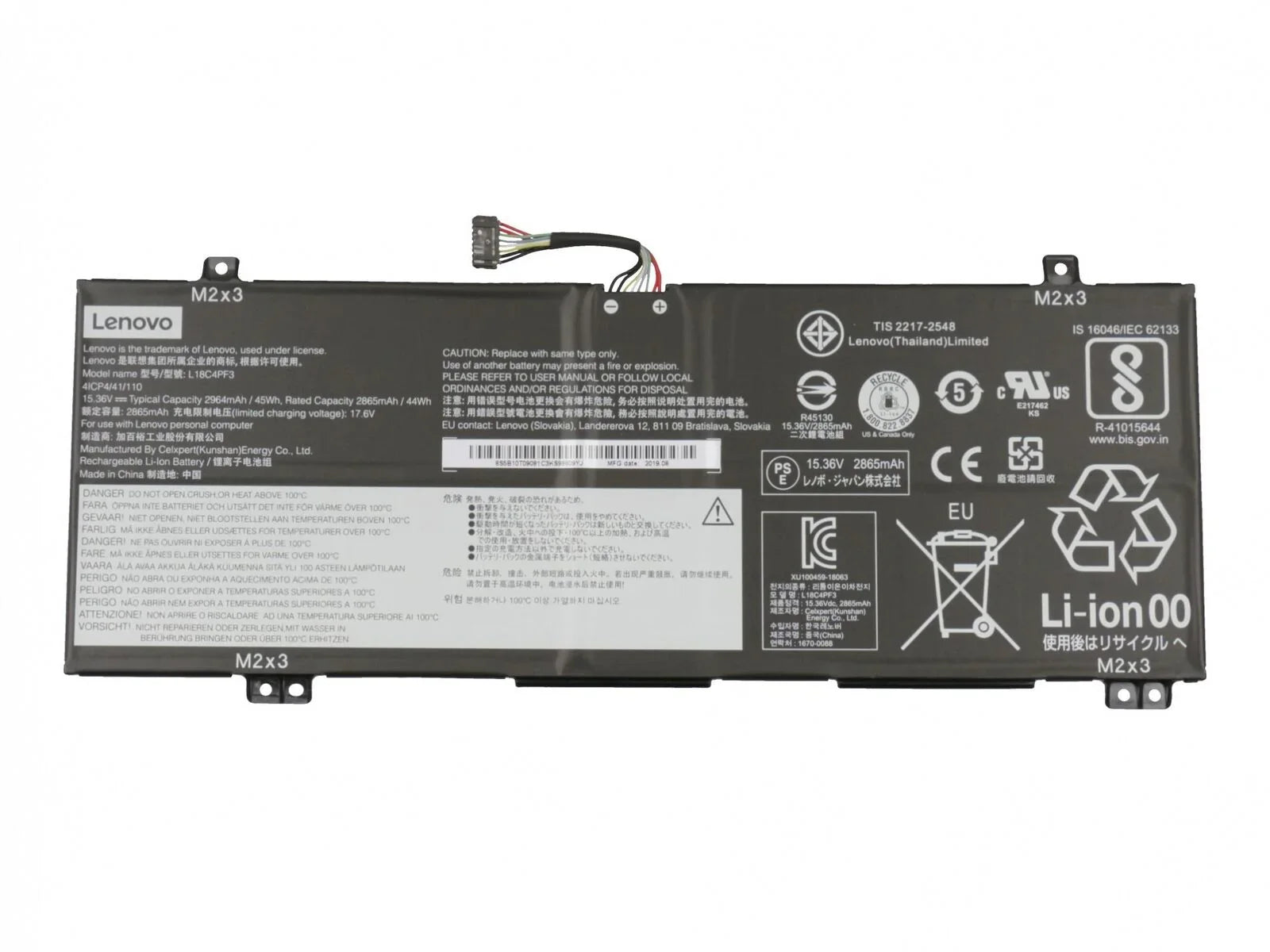 L18C4PF3 Compatible Lenovo IdeaPad C340-14API 81N6009EGE, IdeaPad C340-14API 81N600A7GE Laptop Battery