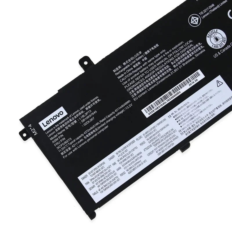 Compatible Lenovo ThinkPad P43s T490 T495 - L18L3P73 Laptop Battery - Image 3