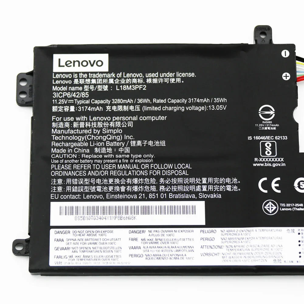 L18M3PF2 Compatible Lenovo IdeaPad L340-17API(81LY001DGE), IdeaPad L3-15IML05(81Y300N8GE) Laptop Battery - Image 2