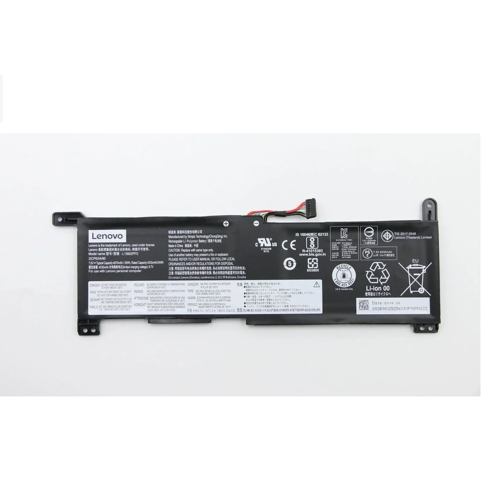 L19M2PF0 Compatible Lenovo IdeaPad 1-11ADA05(82GV), IdeaPad 1-14IGL05(81VU) Laptop Battery