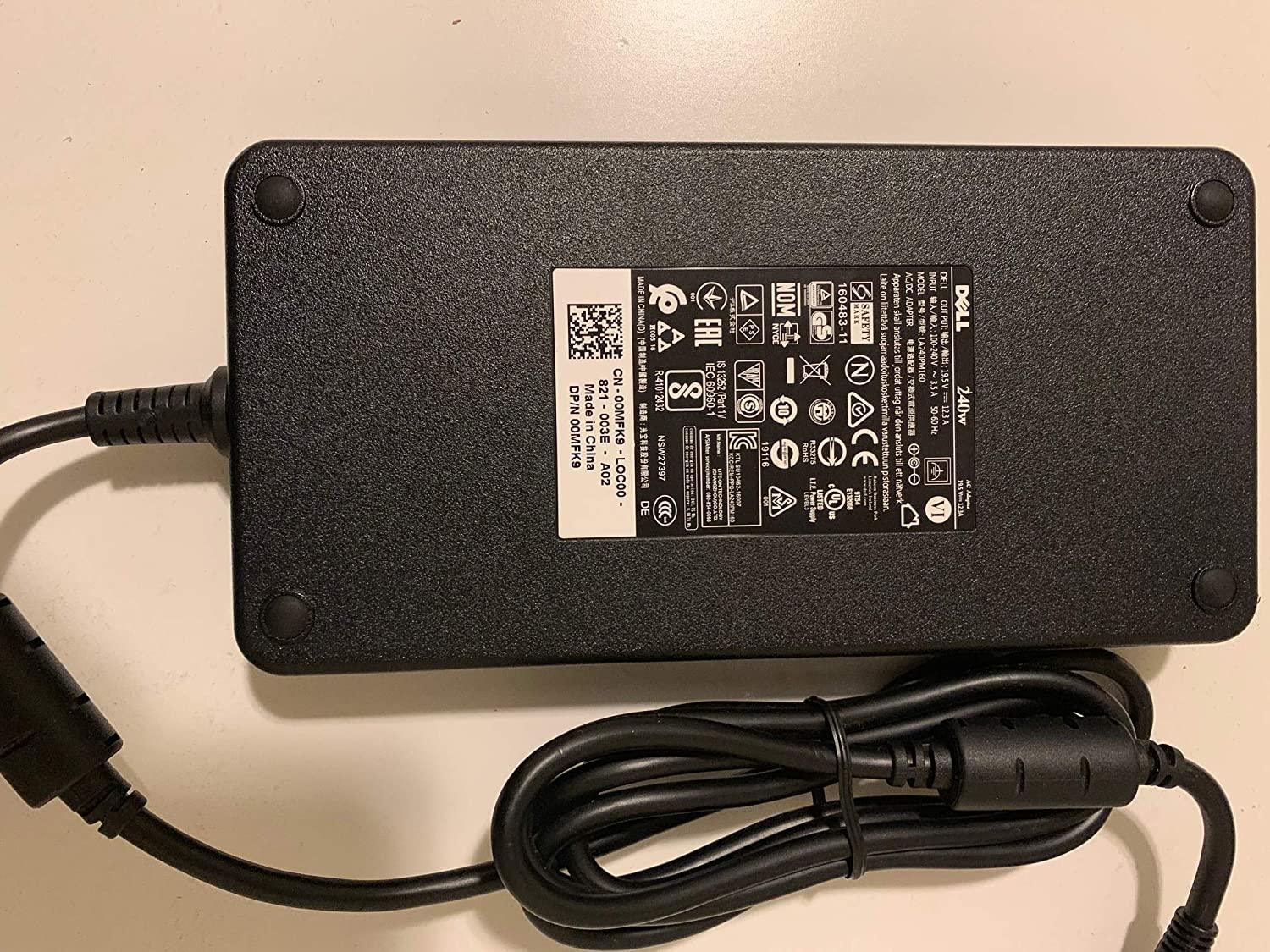 Compatible 240W Dell Alienware M15x M17x M6600 J211H FWCRC C3MFM U896K 6RTJT Y044M Laptop Charger (Slim) - Image 3