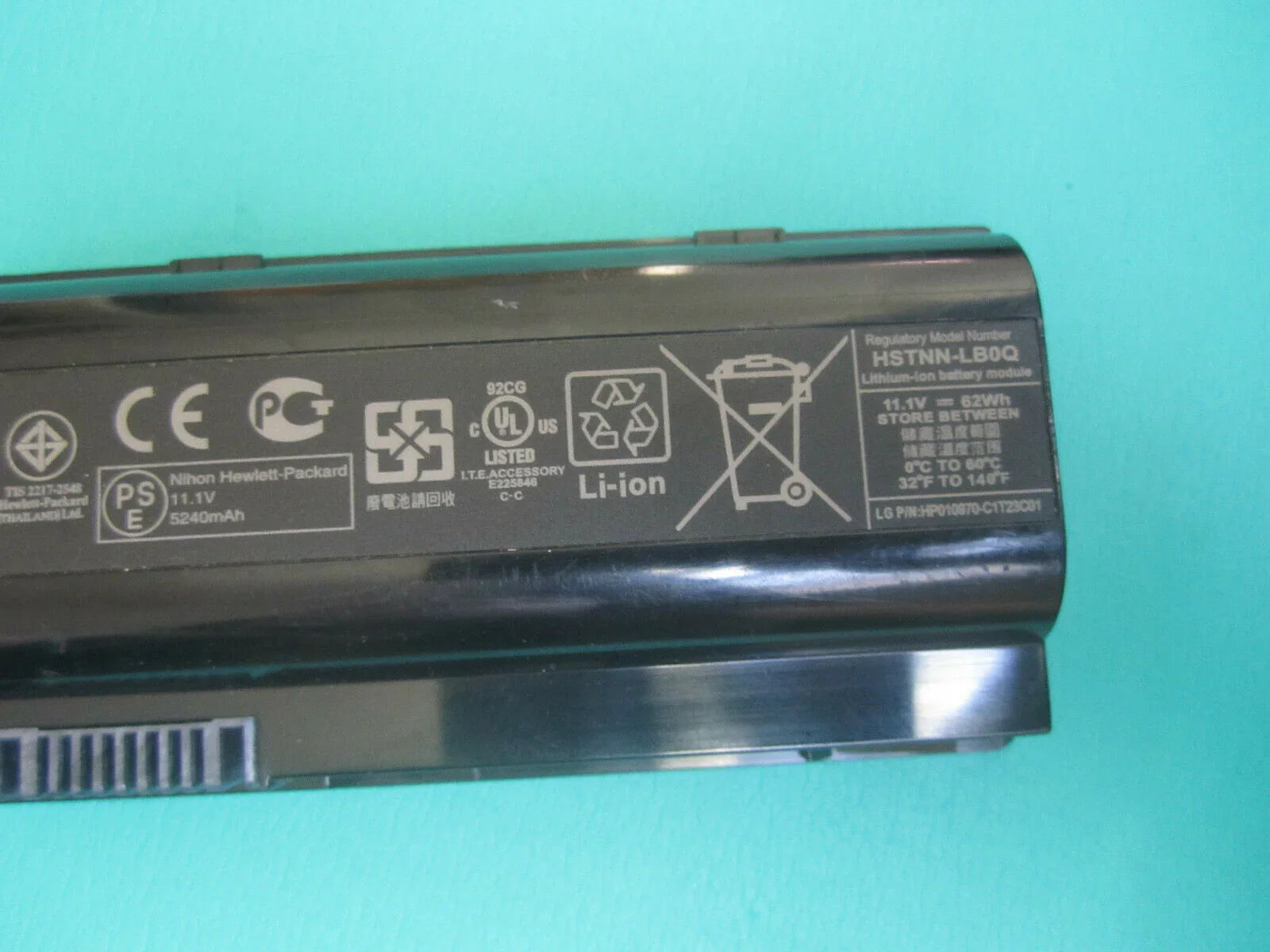 Compatible HP LU06 6-cell 5600mAh (62Wh) HSTNN-LB0Q 586021-001 Laptop Battery - Image 4