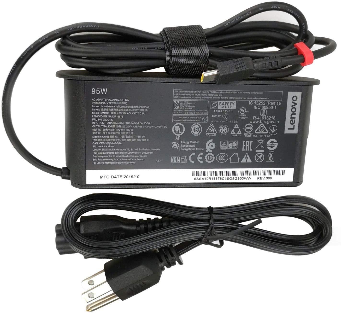 Compatible 95W Lenovo Yoga Slim 7 Pro 14 82MS001BSB, Legion Y740S, Y9000X, T470S T480S USB Type-C Adapter