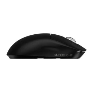 Logitech G PRO X Superlight 2 Lightspeed Wireless Gaming Mouse, Lightforce Hybrid Switches, HERO 2 Sensor with 32,000 DPI, 5 Prog Buttons, Up to 95H Battery Life, USB-C, PC Mac, Black 910-006631