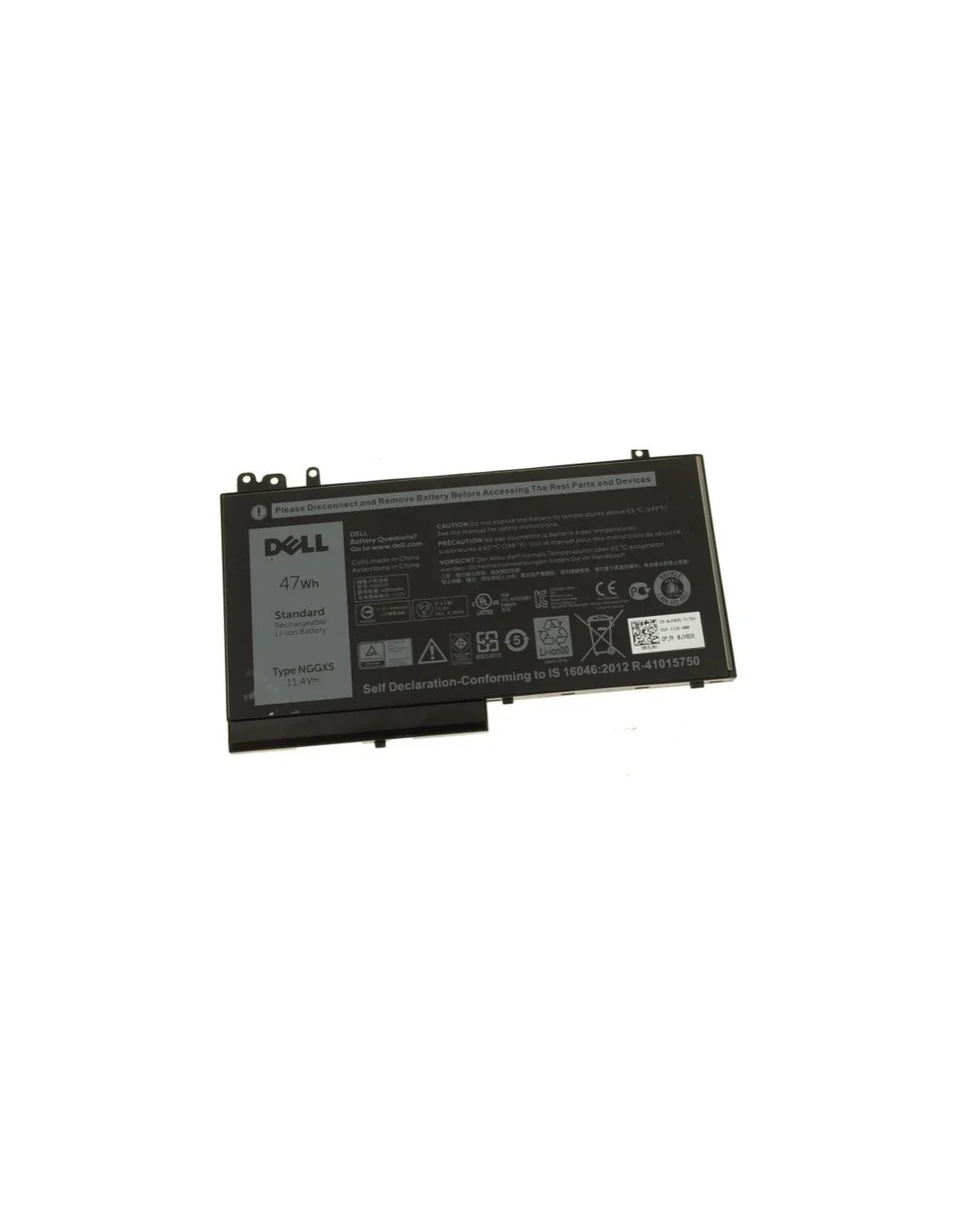 11.4V 47wh Compatible NGGX5 Dell Latitude E5270 E5470 M3510 E5570 E5550 Series Tablet Battery - Image 3