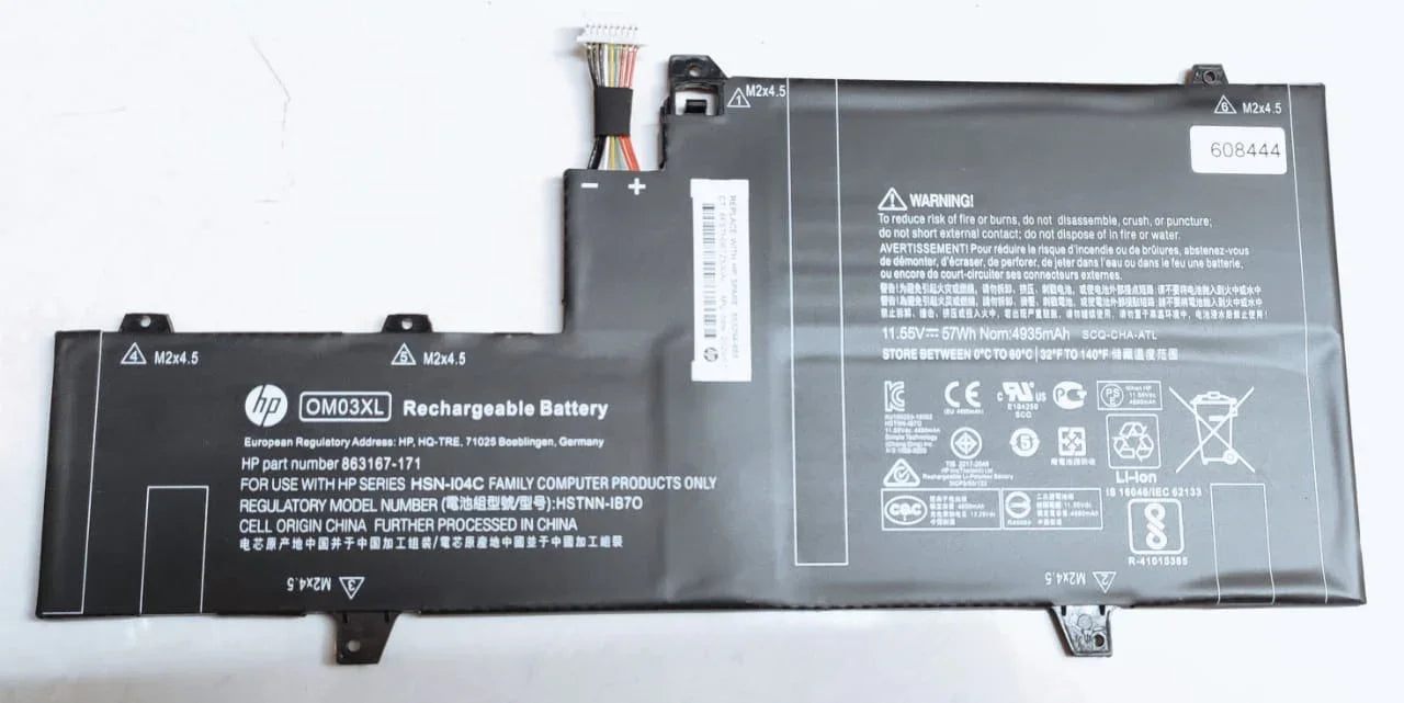 Compatible OM03XL HP EliteBook x360 1030 G2 Laptop Battery - Image 2