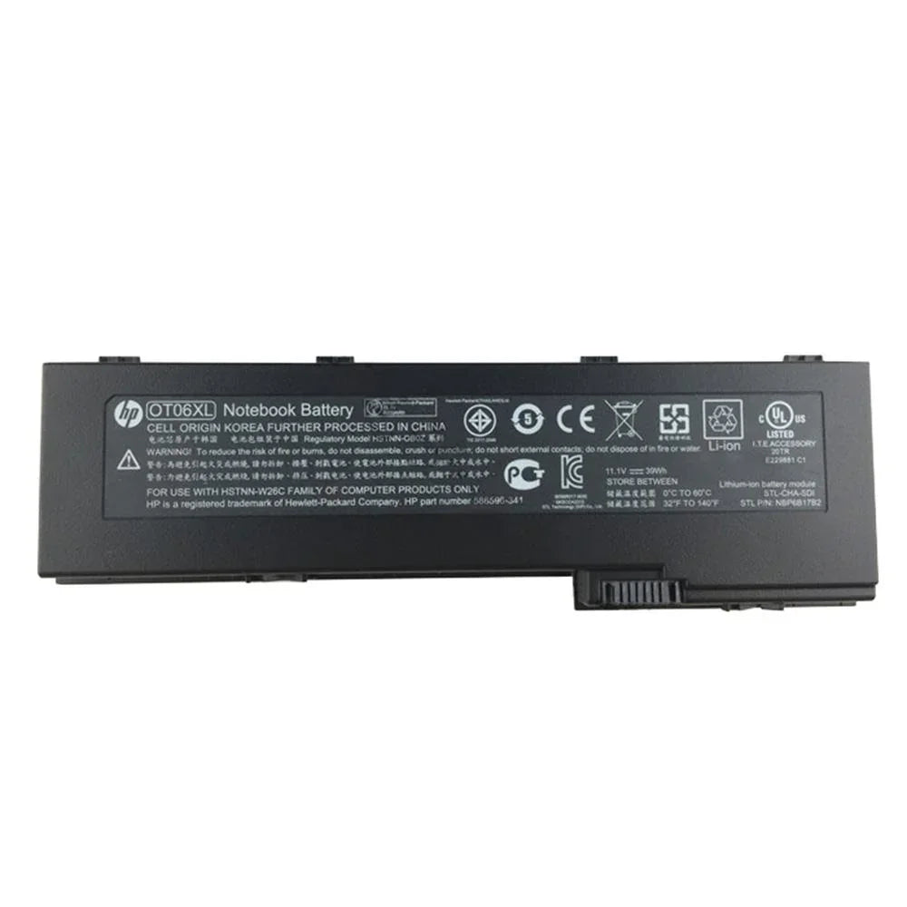Compatible 11.1V 44wh HP EliteBook 2710P 2730P 2740P 2760P OT06 HSTNN-CB45 HSTNN-XB4X HSTNN-OB45 OT06XL Laptop Battery