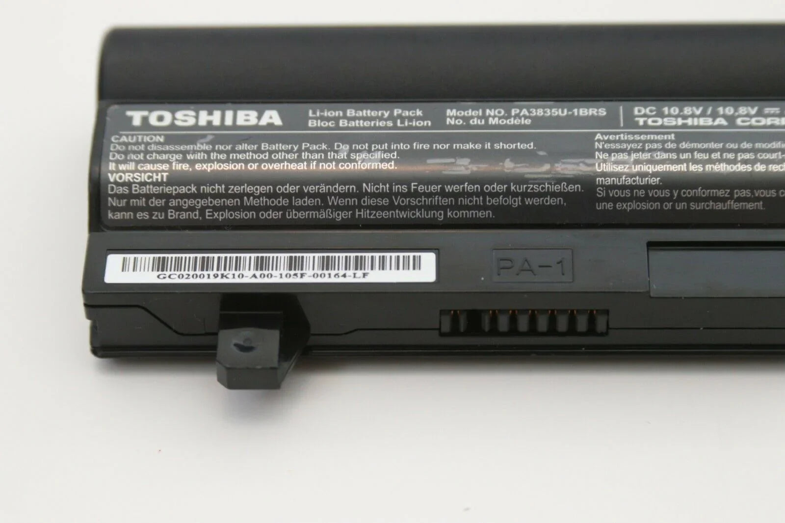 Compatible PA3835U-1BRS Toshiba Mini Nb205, Nb200 Series, Satellite NB200 Series Laptop Battery - Image 3