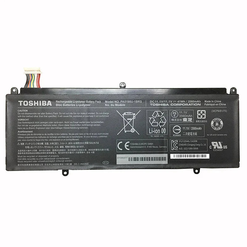 Compatible PA5190U-1BRS Toshiba Satellite Click 2 Pro P30W-B-10D Laptop Battery