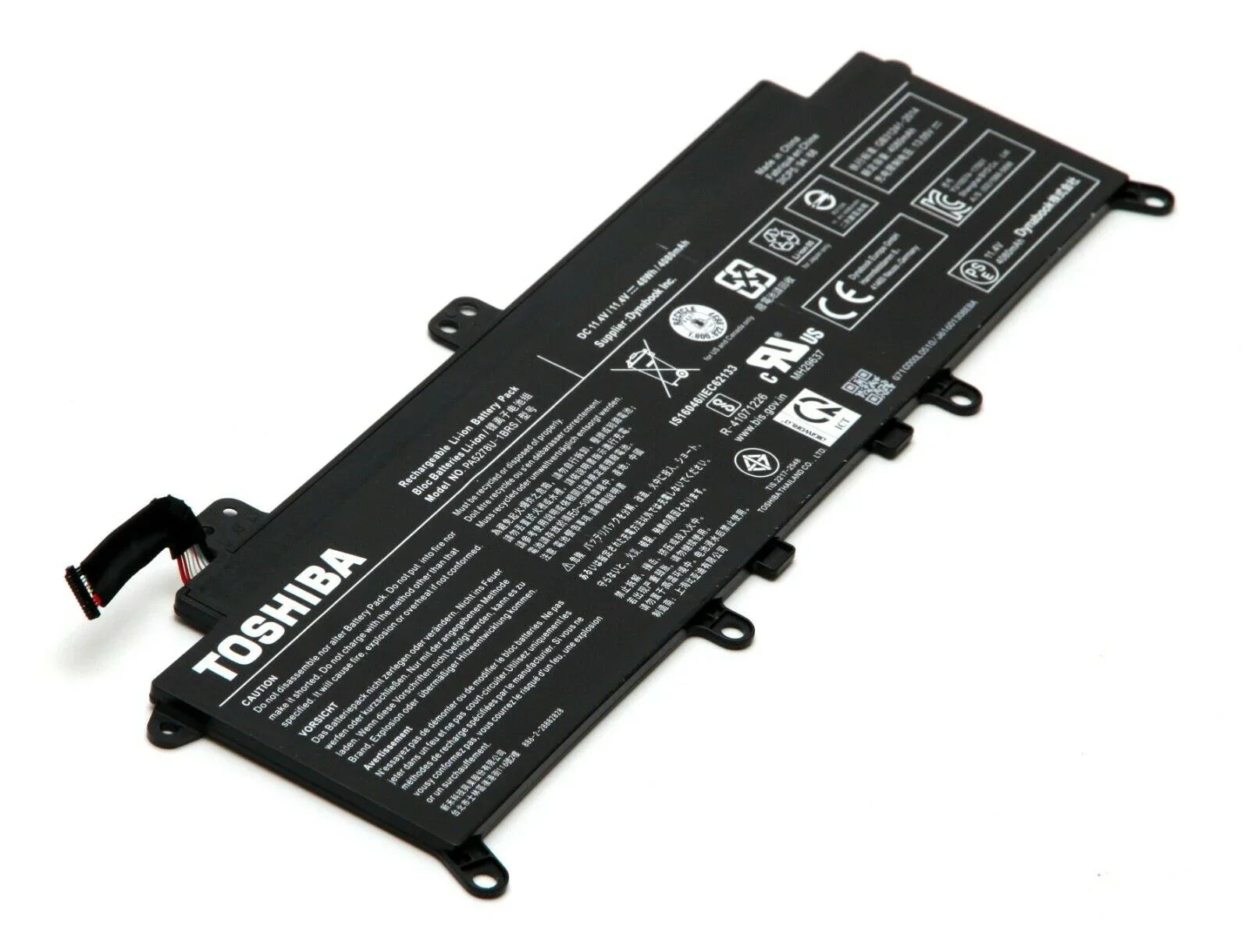 PA5278U-1BRS Compatible Toshiba Portege X30-D-119, Tecra X40-E-171, Portege X30-F-12R Laptop Battery - Image 2